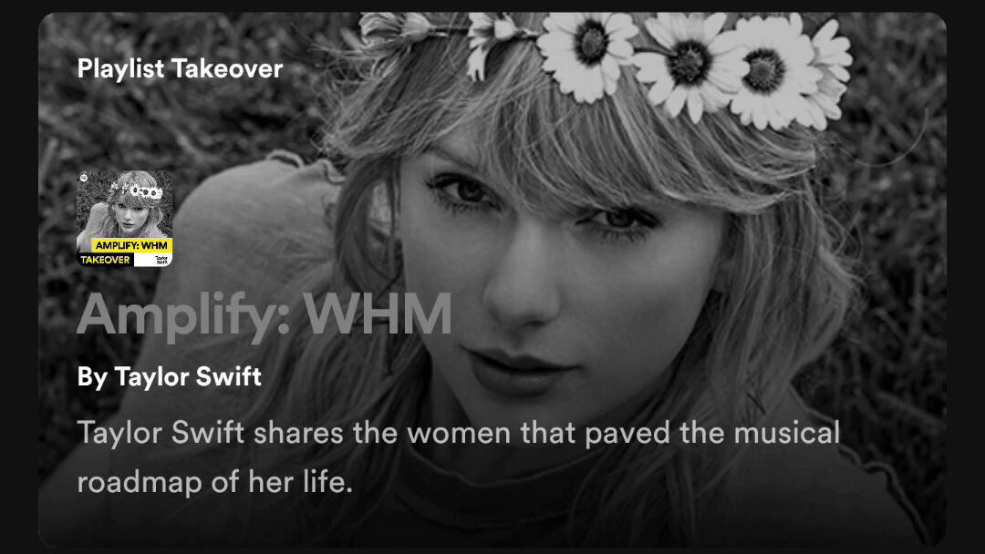 spotify这是属于女性的月份
